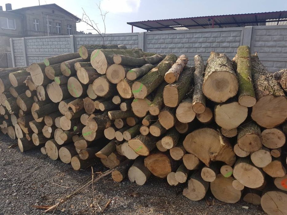 Drewno w wałkach Mix brzoza olcha leszczyna akacja Opał Transport Free