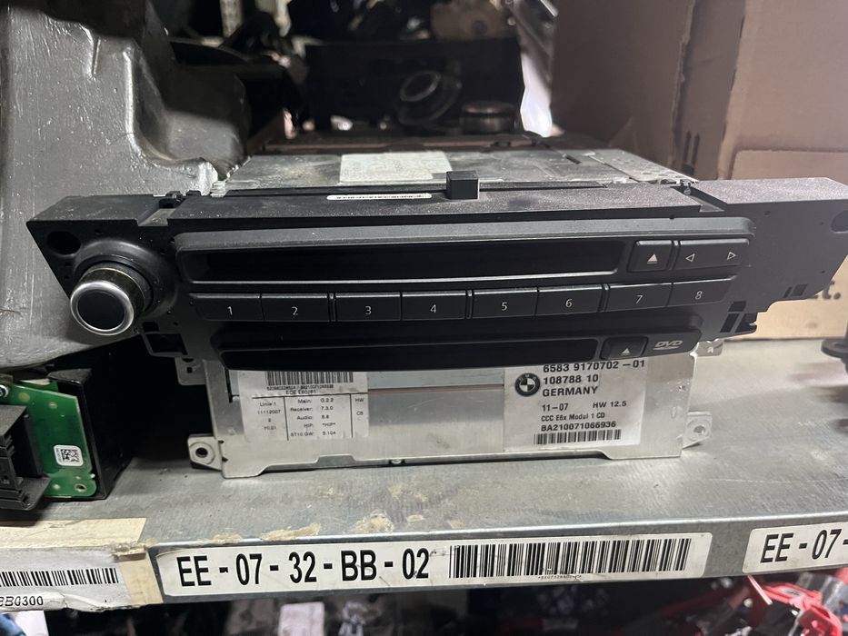 Radio czytnik nawigacji CCC bmw e60 e61 e63 przed lift nawi duza