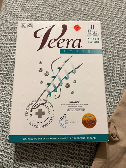 Pończochy uciskowe samonośne