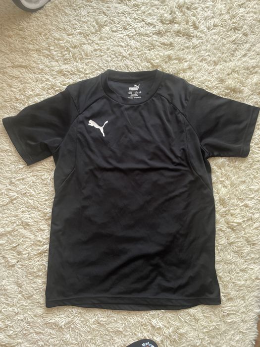 Чорна футболка puma 13-14 164