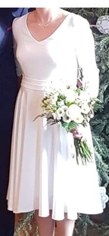 Biała sukienka,ślub