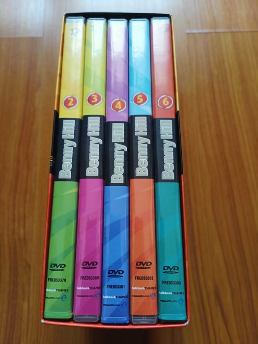 Benny Hill 5 DVDs hilariantes