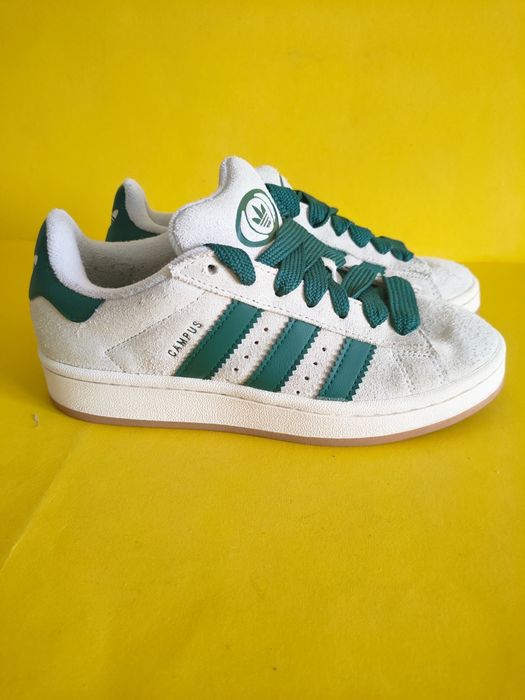 Buty Adidas Campus 00s J r. 36 2/3 (JQ7784) Szaro-Zielone