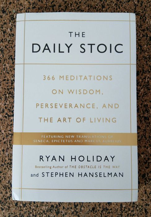 Livro - The Daily Stoic (Ryan Holiday & Stephen Hanselman)