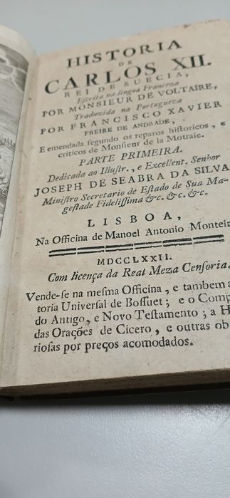 Historia de Carlos XII. Rei de Suecia