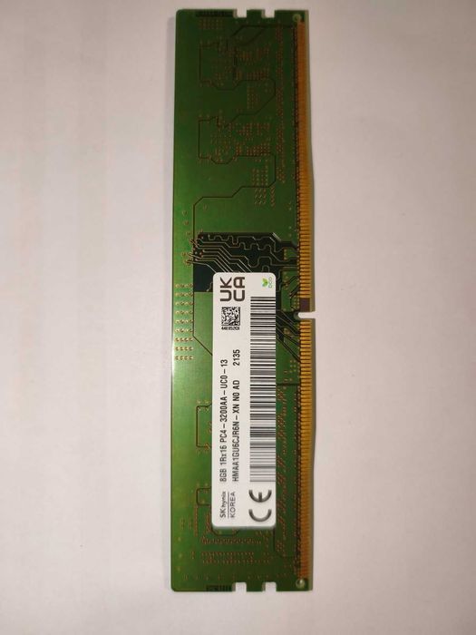 Оперативна пам'ять SK hynix DDR4 8GB 3200MHz (HMAA1GU6JR6N-XN)