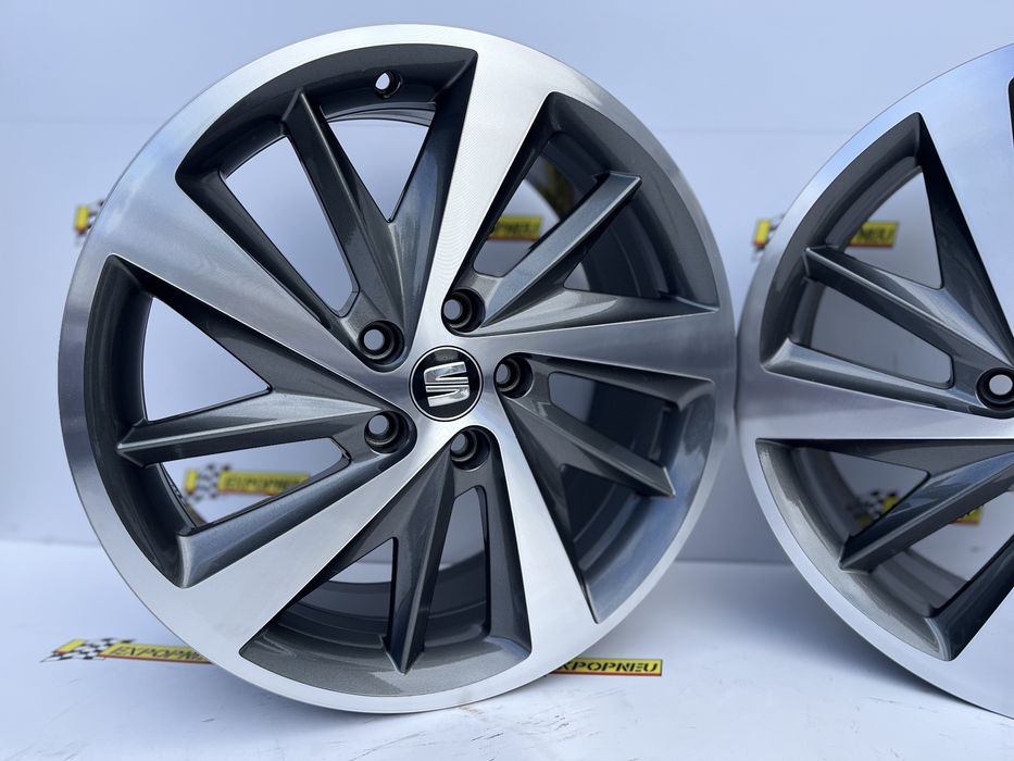 Jantes 18 Originais Seat 5x112. Espaçadores e pintura bombas