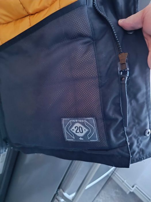Kurtka XL Decathlon parka zimowa SH 500 Quechua