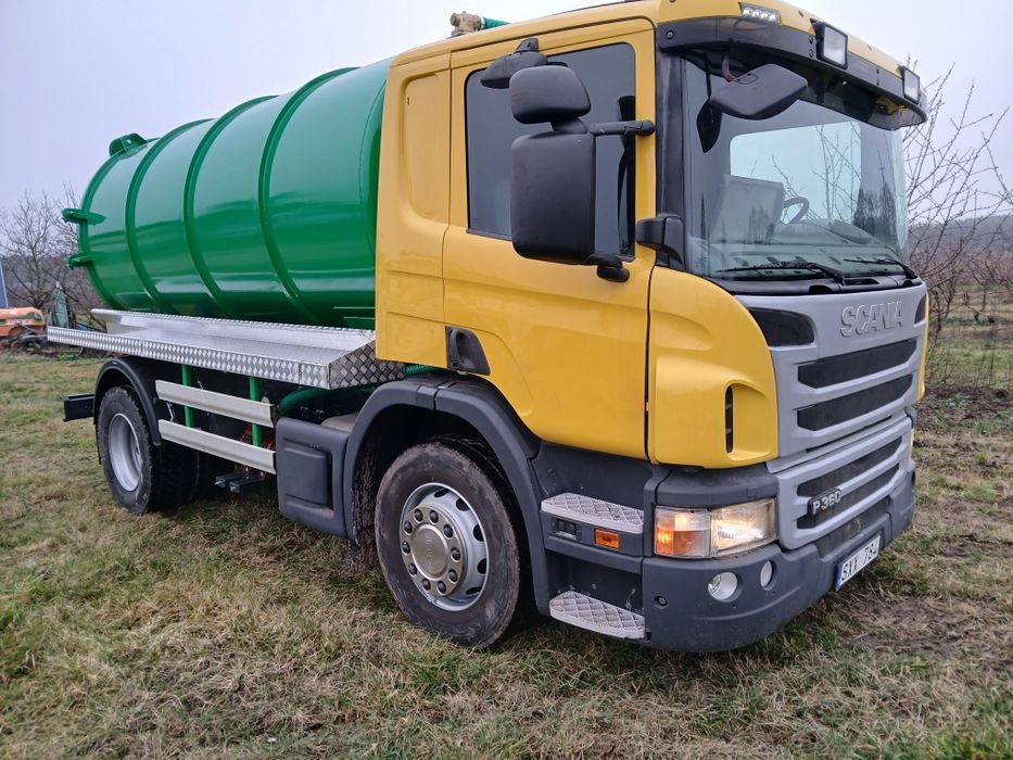 Scania P360 Samochód asenizacyjny asenizacyjna beczka szambiarka szamb