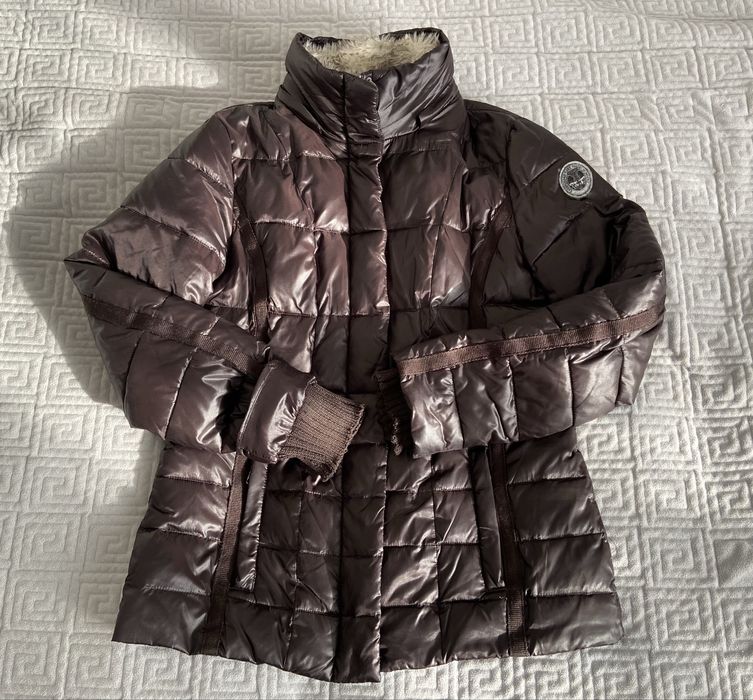 Жіноча зимова курточка коричневого кольору(Німеччина)