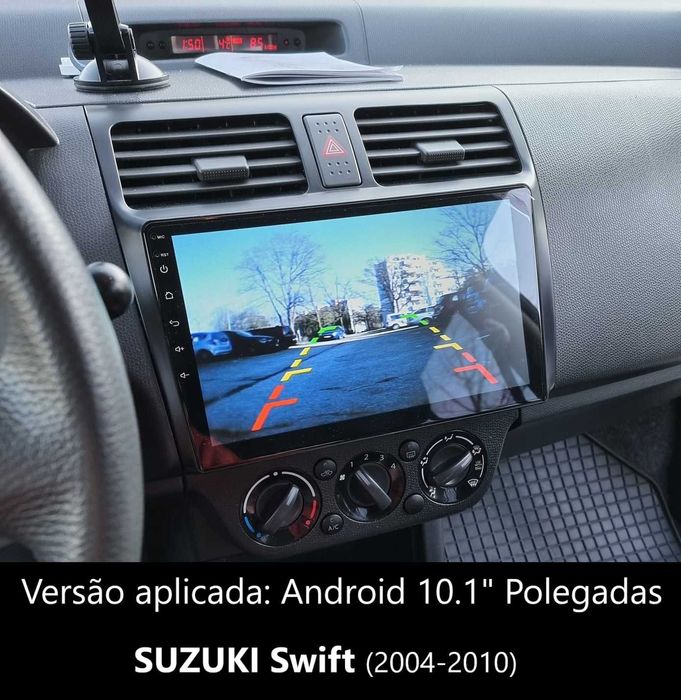 (NOVO) Rádio 2DIN • SUZUKI Swift (2004 a 2017) • Android GPS [4+64GB]