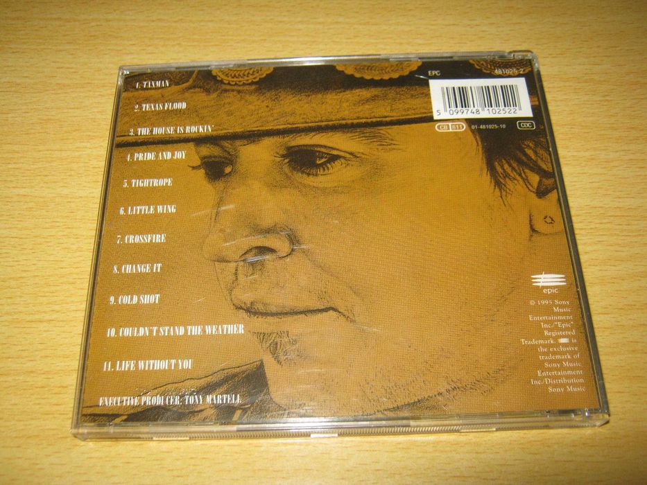 Stevie Ray Vaughan Greatest Hits CD