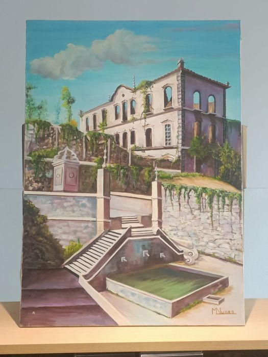 Quadro pintado pela pintora Maria Luiza