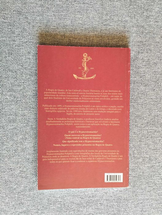 Livro "A verdadeira regra de quatro" de Joscelyn Godwin