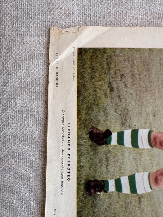 Sporting Clube de Portugal, autógrafo Peyroteo