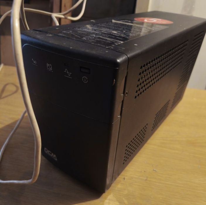 Powercom BNT-1000A (1000 ВА, 600 Вт),без акумуляторов.