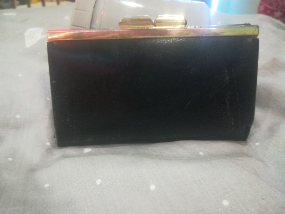 Portfel damski czarny