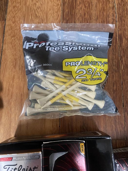 Zestaw gadżetow do golfa