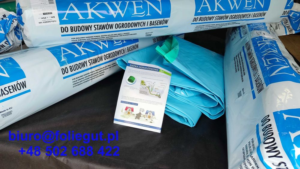 NAJTANIEJ !!! Folia Basenowa [ Akwen ] Folia do oczka wodnego