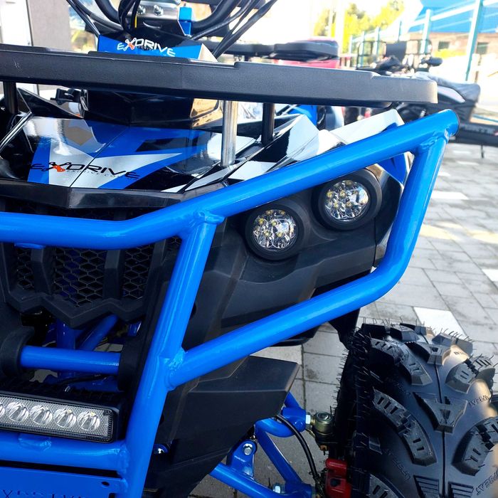 Електро квадроцикл Exdrive 1500W 60V, LED-фари, 45 км/год, доставка