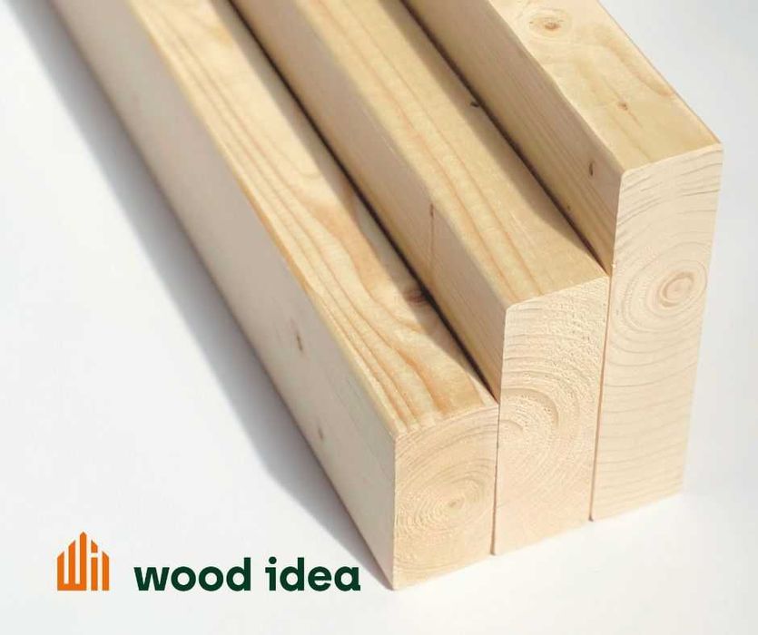 Drewno konstrukcyjne C24 | 4.5 x 12 x 480 cm | kantówka | legar