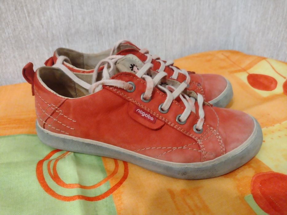 Trampki czerwone damskie 38 nagaba
