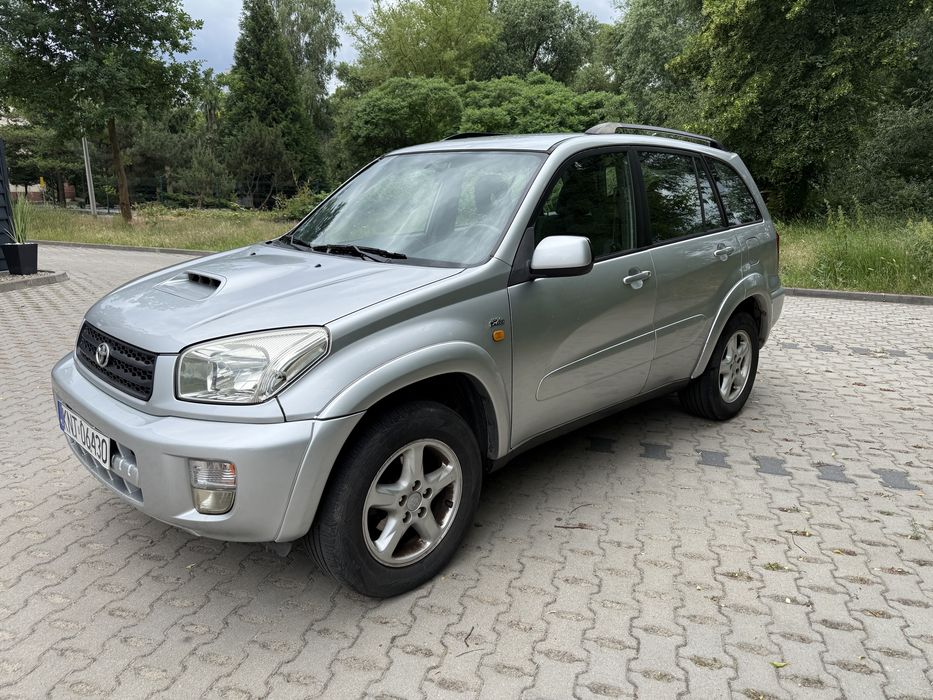 Toyota Rav4 2002r 2.0 D-4D 4x4 zadbana klima Alufelgi