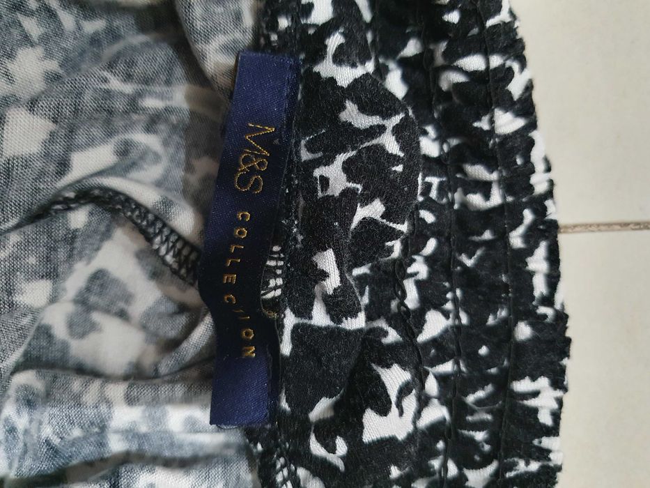 M&S Collection spodnie z  wiskozą damskie rozmiar S