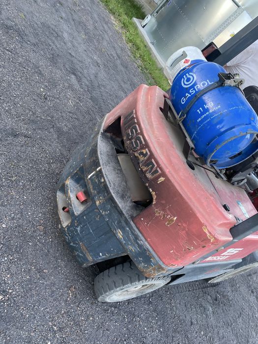 Wózek widłowy nissan 15