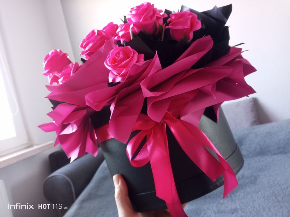 Flower Box wieczne róże