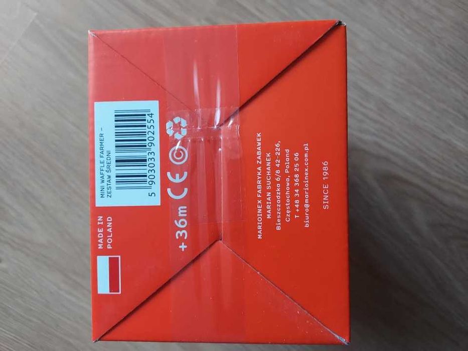 Klocki Marioinex Mini Waffle Rolnik Farmer Zestaw średni 90 sztuk