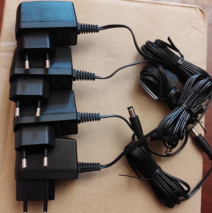 Блок питания DC 12V 0.5А новый