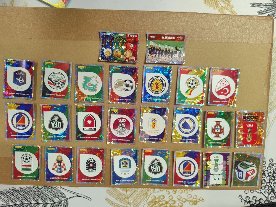 Cartas mundial 2026, ler descrição anúncio