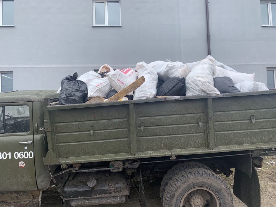 Доставка щебінь, пісок ,вивіз сміття  5-10 тон