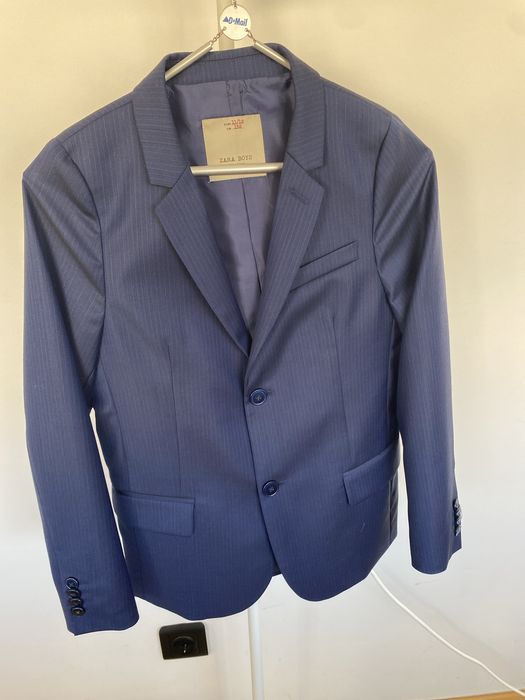 Fato para jovem azul escuro Zara