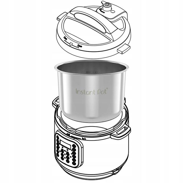 Instant Pot garnek stalowy 8