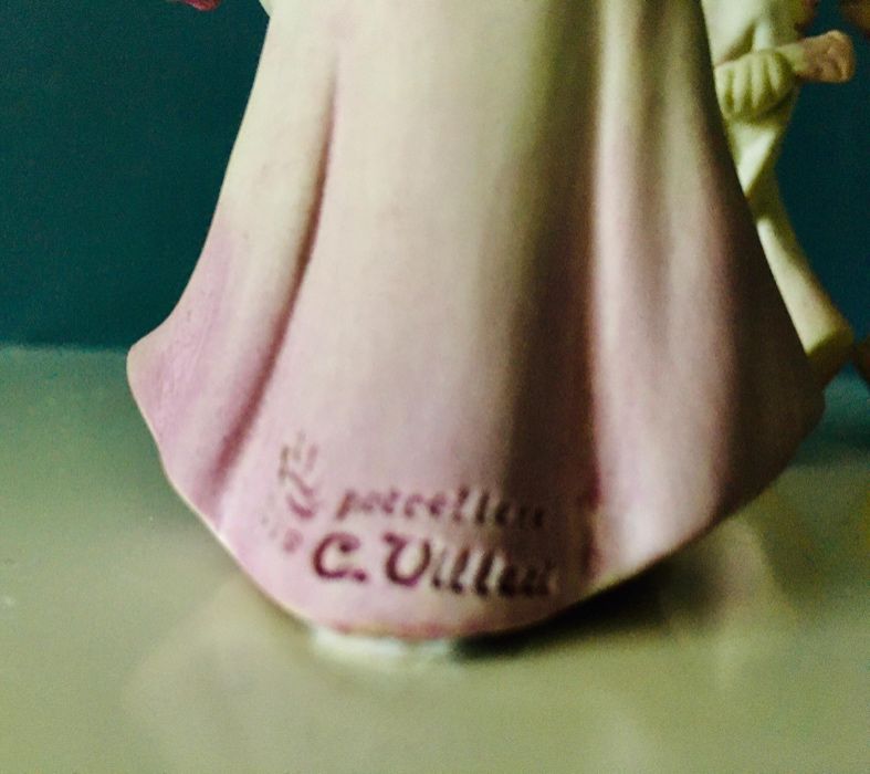 Conjunto de Anjinhos em Porcelana