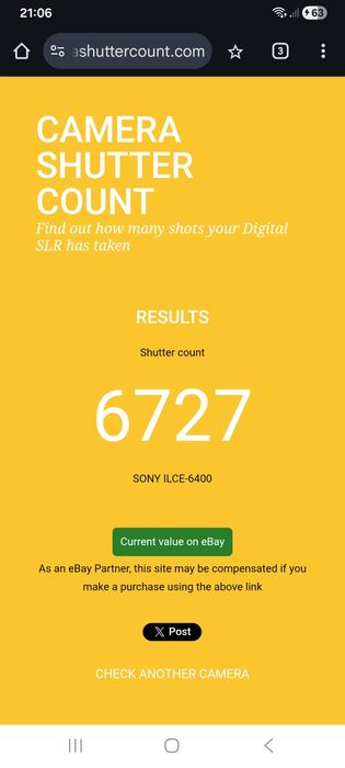 Sony A6400 + Lente 17-70 mm