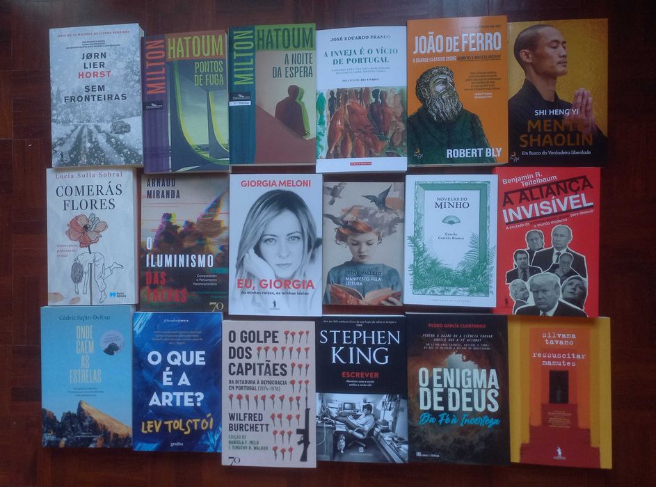 Lote de 70 livros