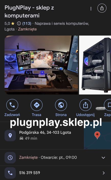 Komputer RTX 5060 Ti 16GB / R5 9600X / 32GB DDR5 GAMINGOWY do gier