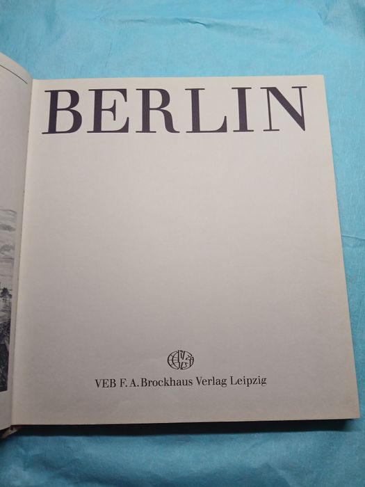 Фотокнига BERLIN, німецькою мовою, 1987 р.в.