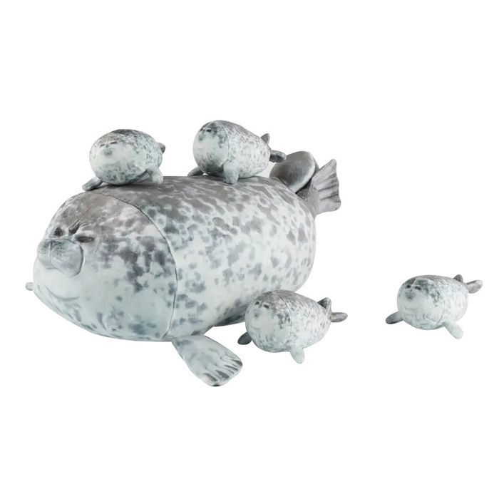 Тюлень мама з дітками набір