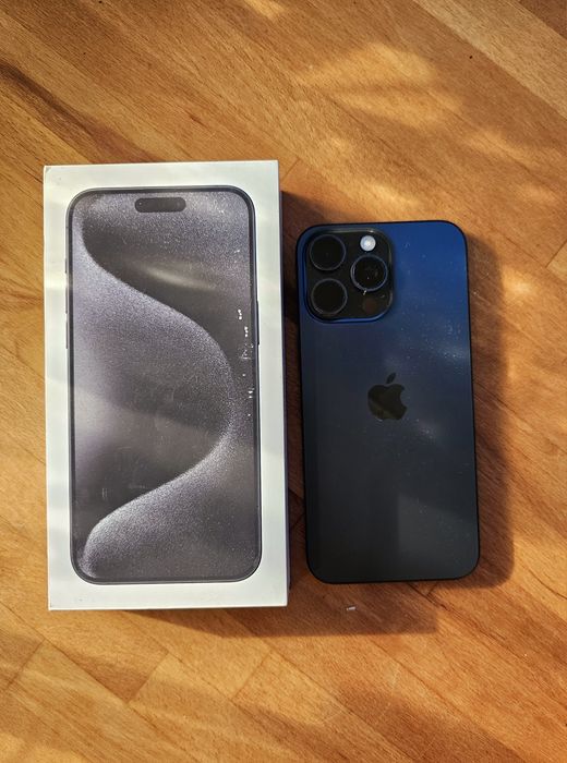 IPhone 15 pro max 256gb black titanum STAN IDEALNY
