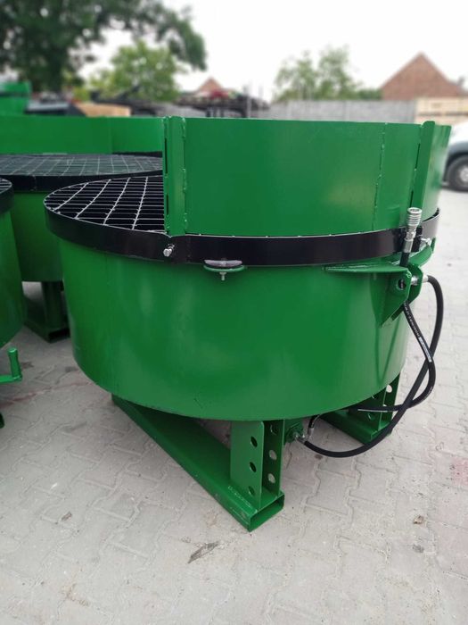 mieszalnik betoniarka hydrauliczna okrągła 800L