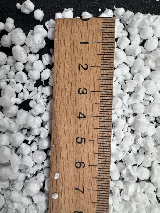 Гранули пінопласту Крихта EPS90 для бетону Пенопластовая крошка шарики