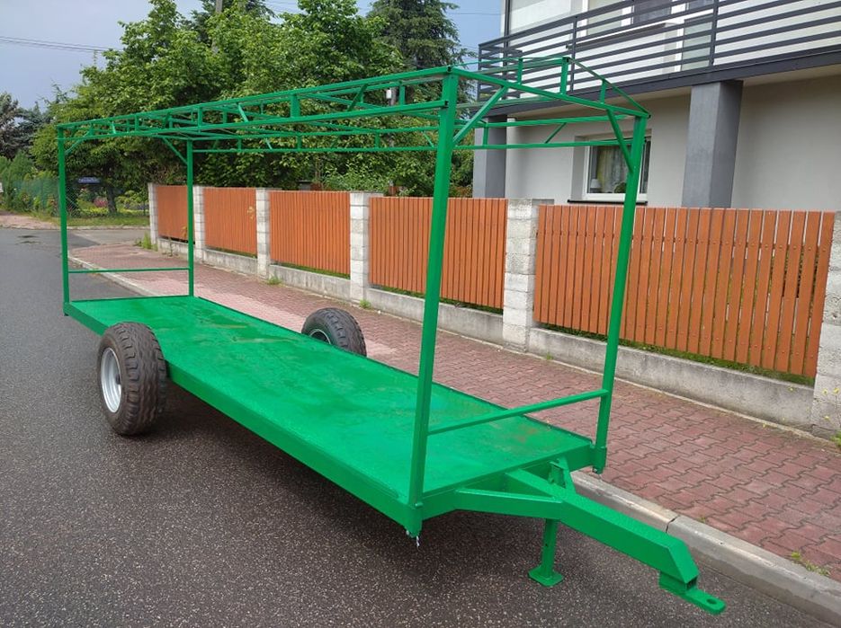 W-MET wózek sadowniczy przyczepa do warzyw