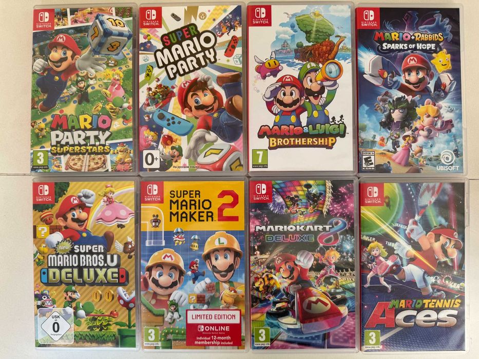 New Super Mario Kart 8 Bros. U Deluxe Nintendo Switch