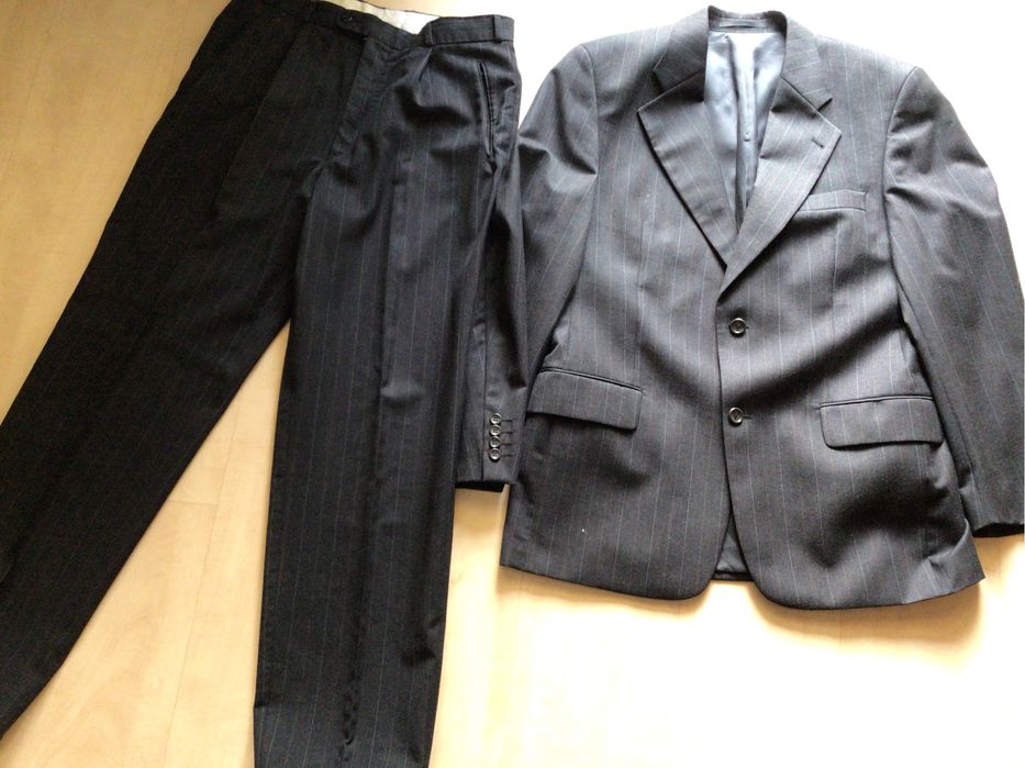 Garnitur komplet , stan bardzo dobry 175/180 r50- spodnie marynarka