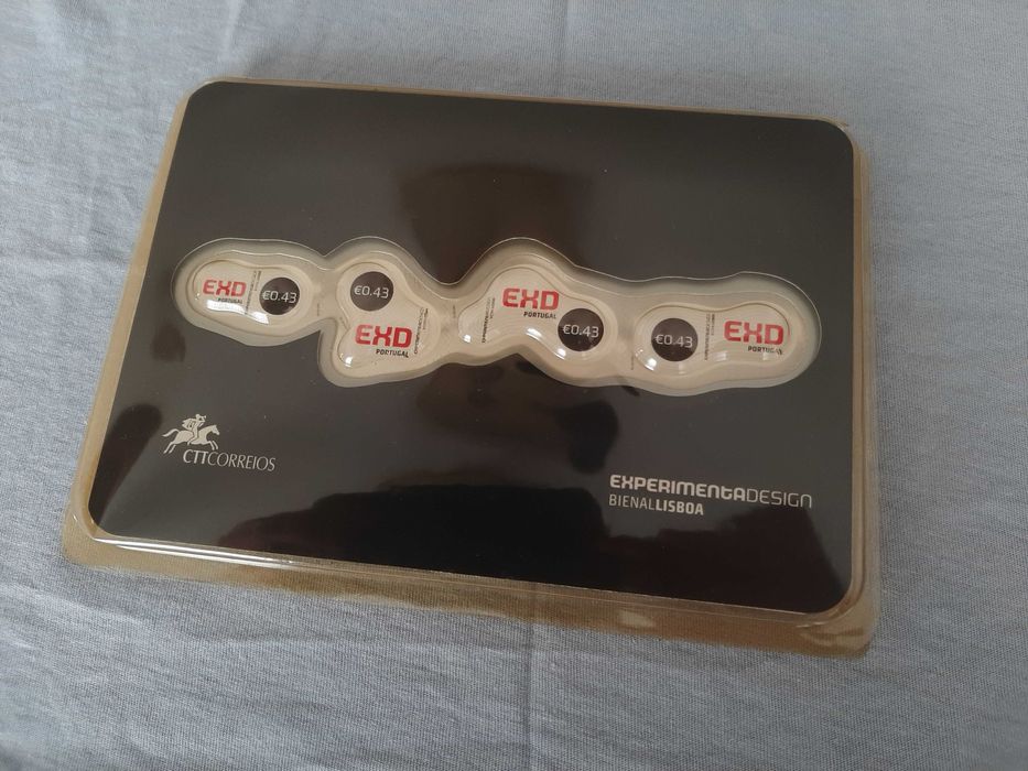 Selos 2003 - Experimenta Desing / Brandia - Auto-adesivos Completo