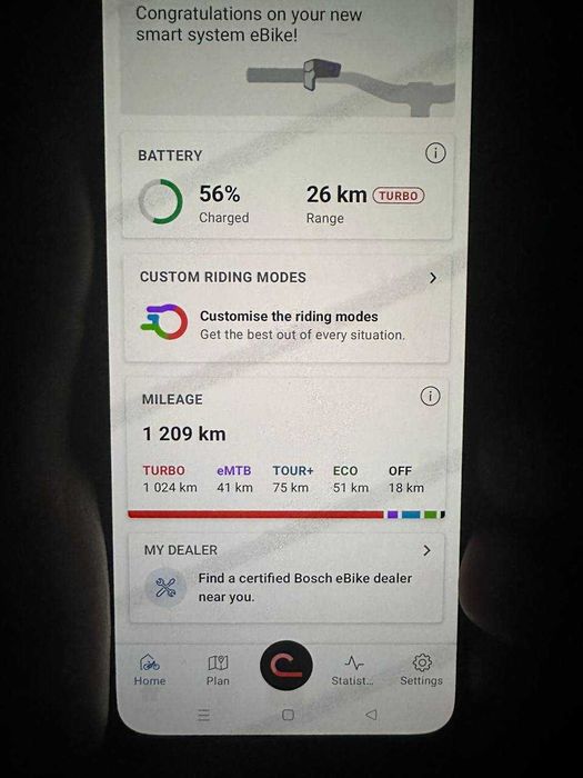 Електровелосипед  Cube Reaction Hybrid ONE 625 29" SMART,  L, 2023